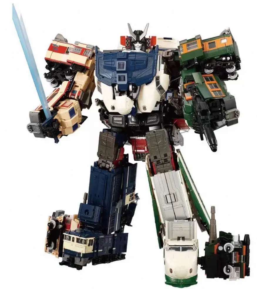 

In Stock Genuine Transforming Toy MPG Thunderbolt Combination Set 32cm Combining Robot Model Collectible Gift