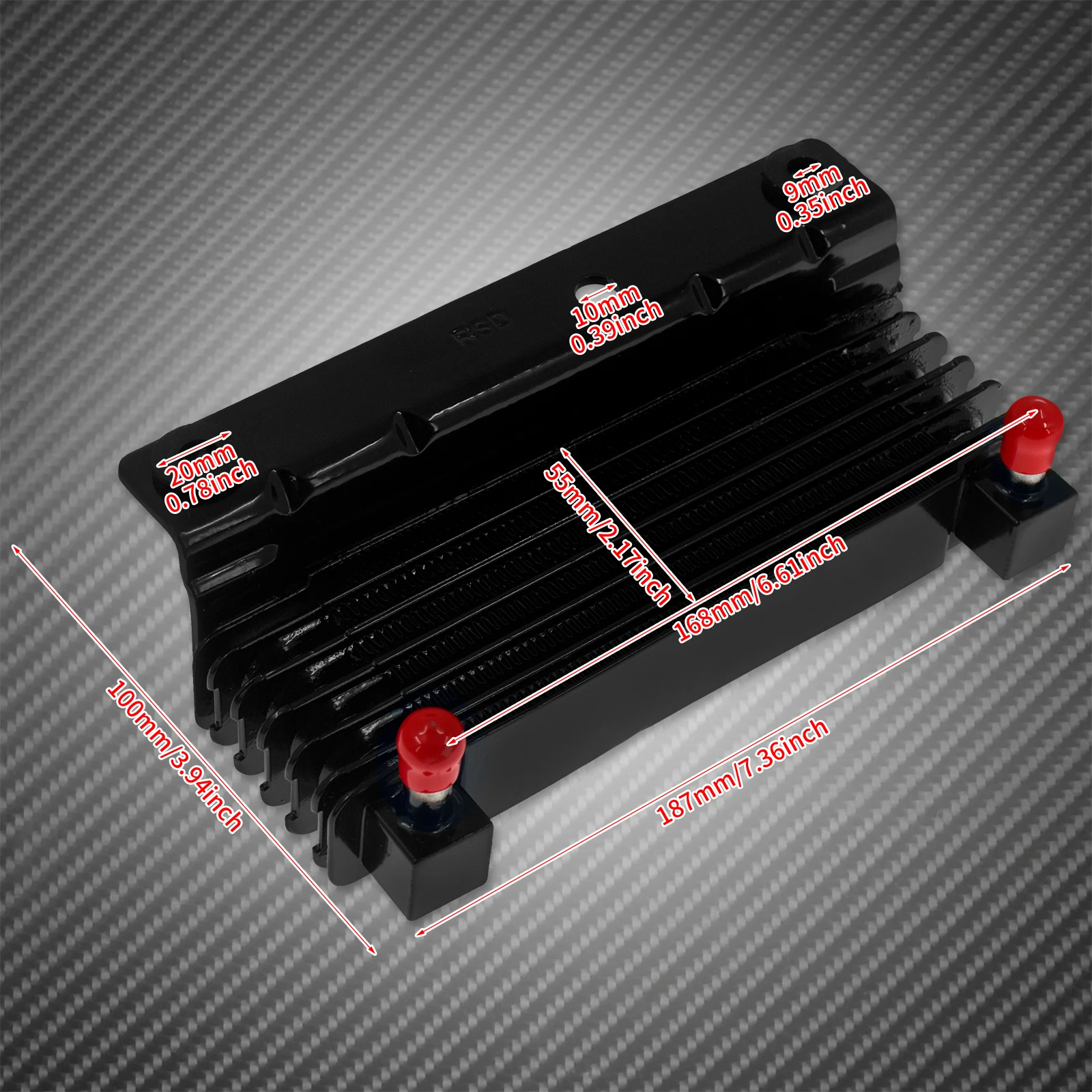 Motorcycle Cooling Device Radiator Water Tank Oil Cooler Adapter For Harley Touring Street Glide Road Glide Road King 2009-2016