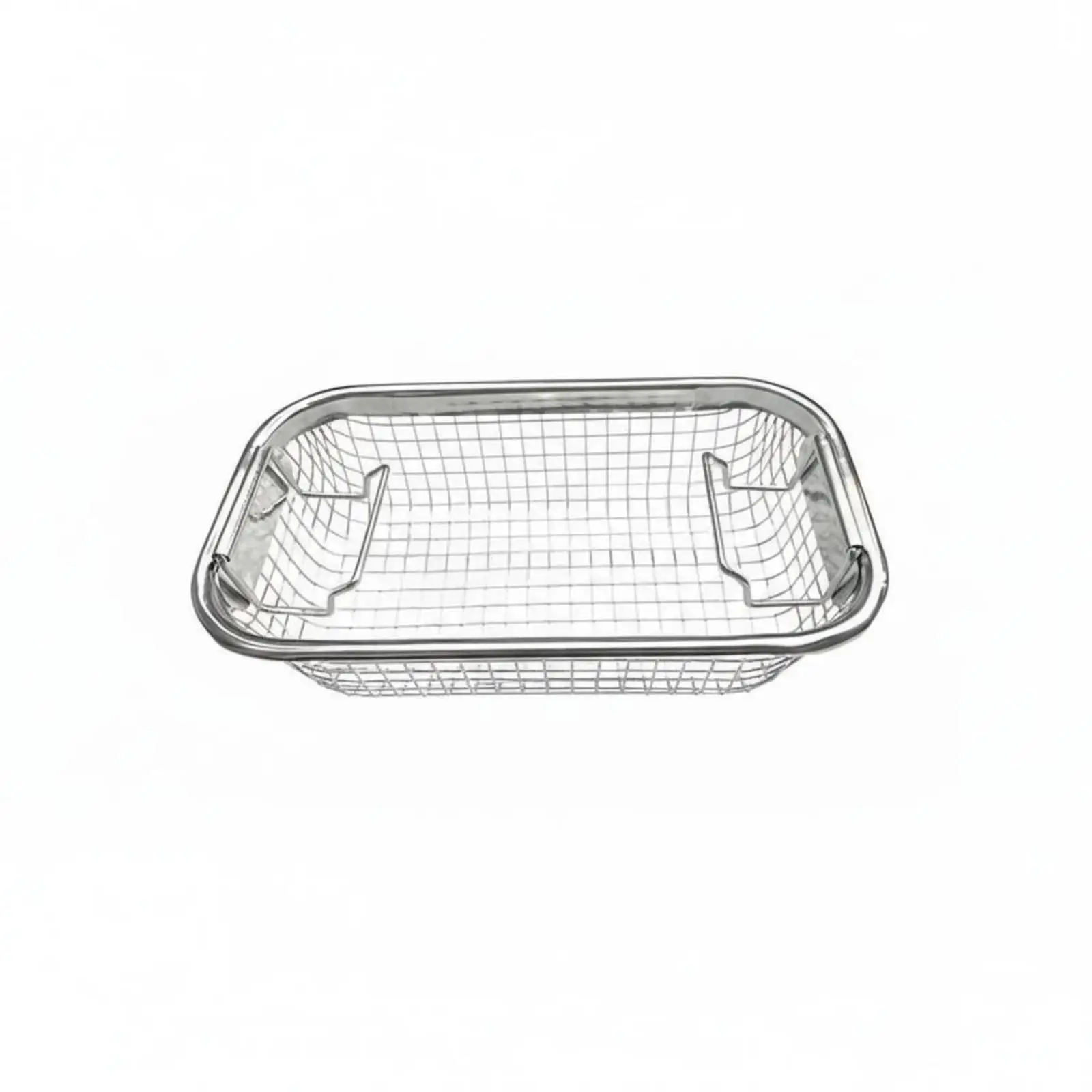 Sturdy Mesh Cleaning Basket Stainless Steel Jewelry Silver Clean Tool Organizer for Holding Small Silver Items