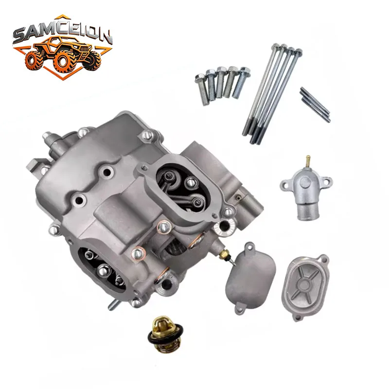 Cylinder Head and Cylinder Assy For CF 500 X5 U5 Goes 520 525 Max ATV UTV CF188 Engine Rebuild P/N:0180-023100 0180-020002