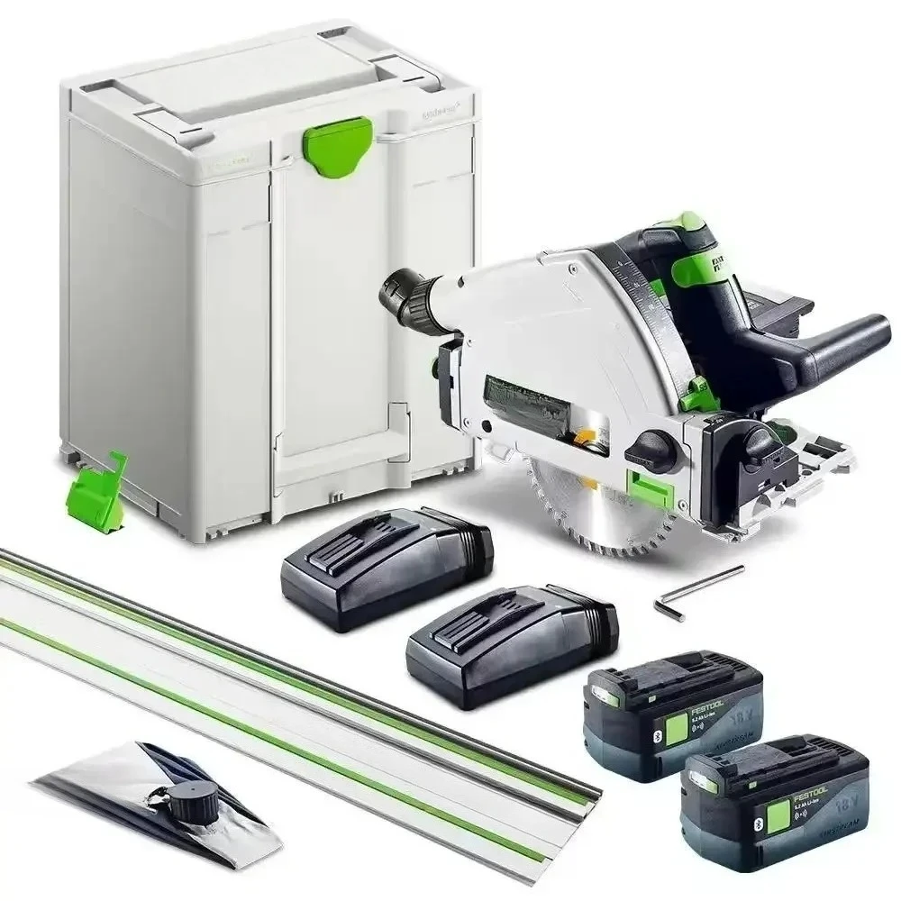 

Hot best quality brand new Festool-TSC 55KEBI-Plus/XL-FS (577282) 18V 5.2Ah Li-ion Cordless Plunge Saw