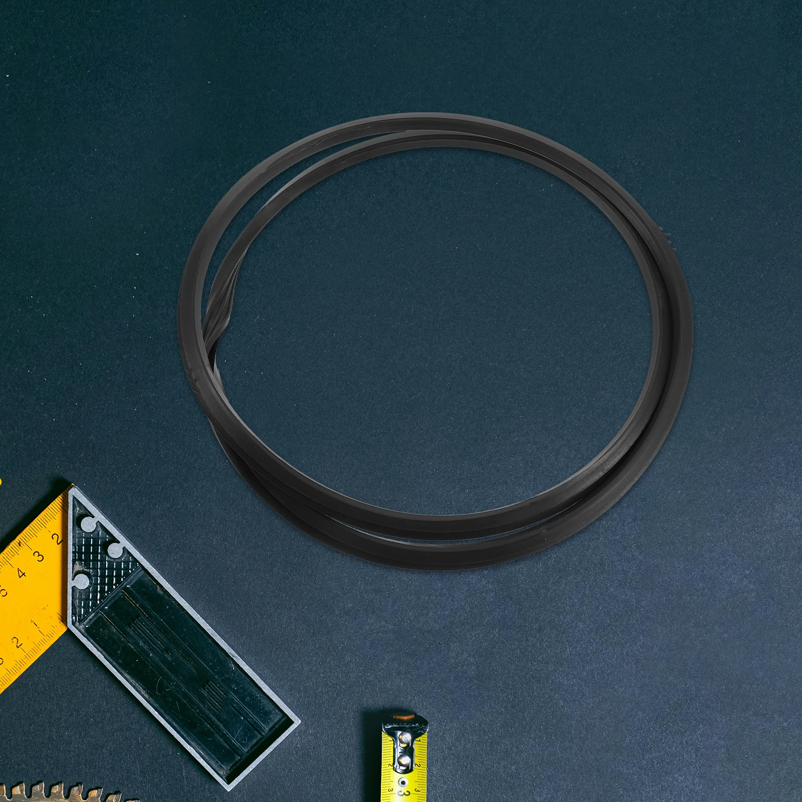 

2Pcs Salon Chair Hydraulic Base Ring Plastic Durable Protective Parts for Styling Barber Chair Replacement Accessories Black