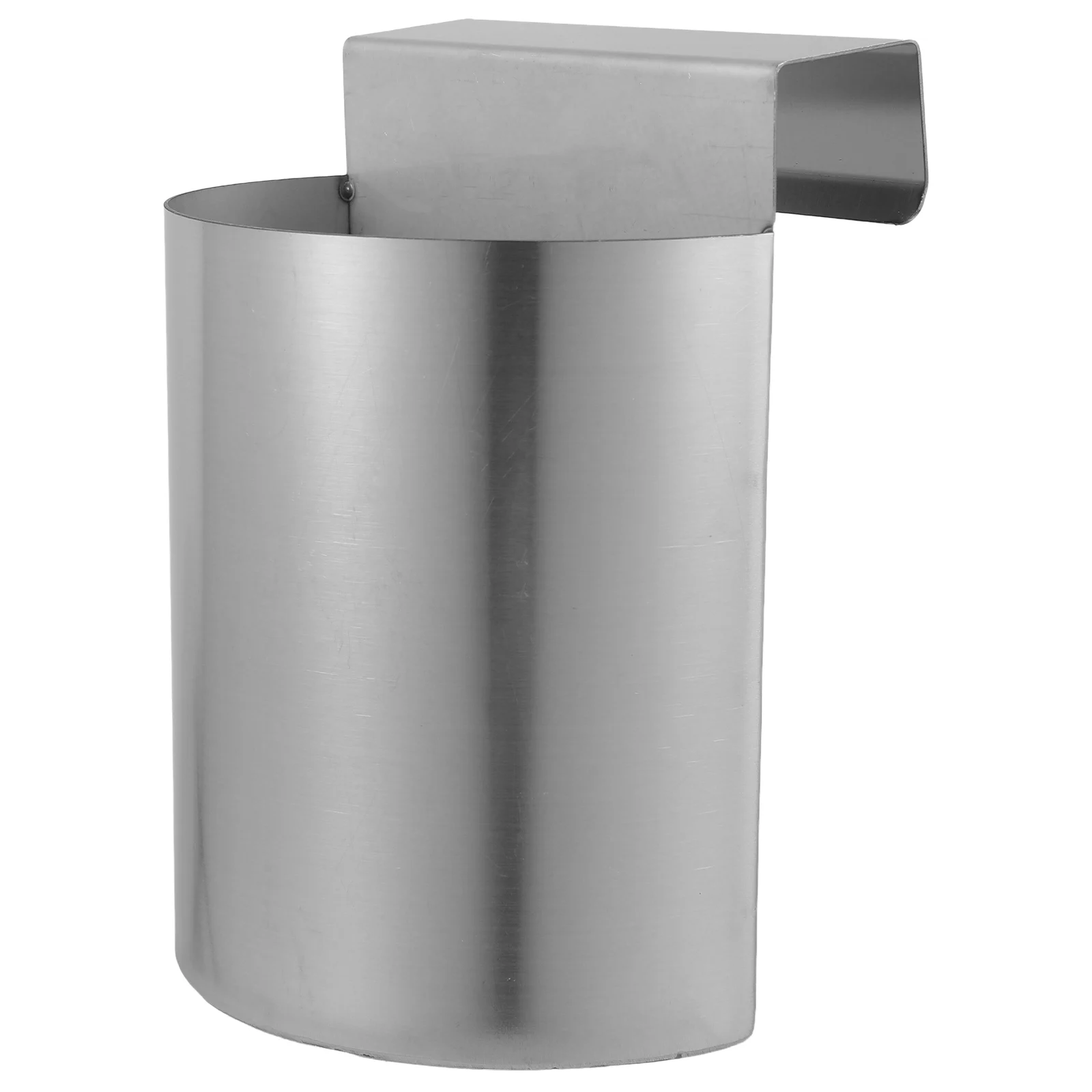 

Ice Scoop Holder Metal Shovel Rack Silver Color Storage Box Kitchen Organizer Door Hanging Multifunctional Grains Shelf