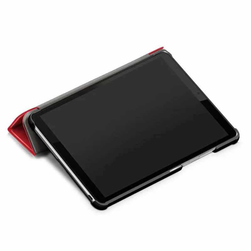 Case for Lenovo Tab M8 (TB-8705FN/TB-8505FX) Tablet, Tri-fold Flip Durable Leather Portable Protective Sleeve