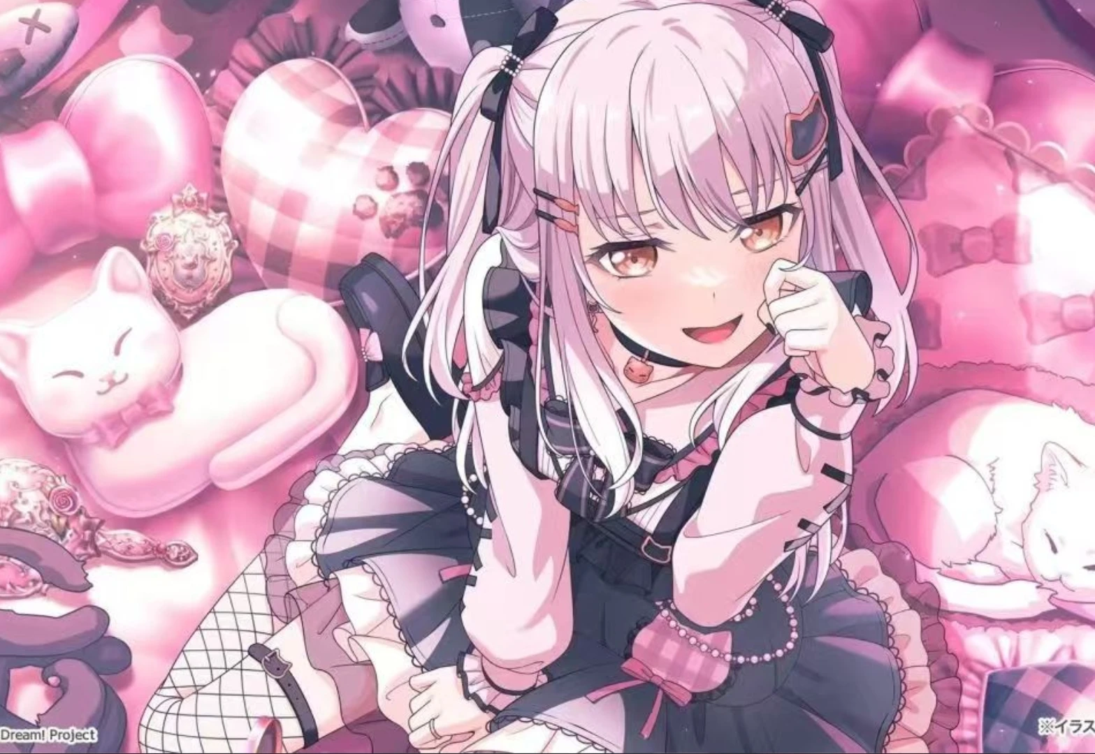 

Cosplay BanG Dream Bandori Japanese Server 8.5th Anniversary New Event Fes Yukiho Minato Cosplay anime Women's Lolita and wig