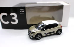 CITROEN C3 SUV 합금 자동차 모델, 다이캐스트 장난감 차량, 높은 시뮬레이션 자동차 장난감, 어린이 크리스마스 선물, 1:64