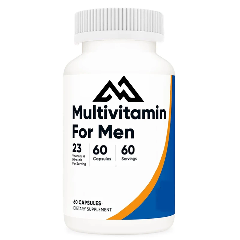 

Men's multivitamin 60 capsules - over 20 vitamins and minerals, 1200 milligrams per serving (60 servings)