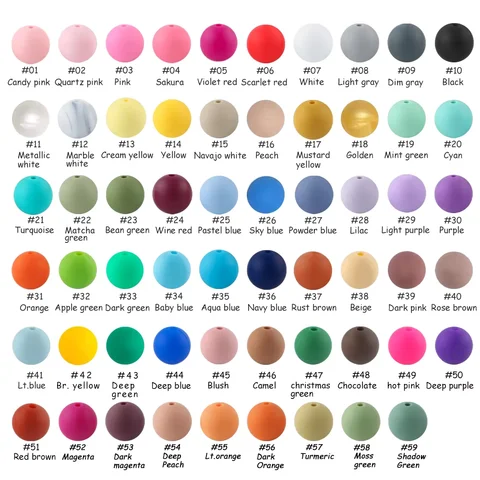 10 pçs/lote contas de silicone 9mm contas redondas para fazer jóias para fazer pulseiras diy chaveiro colar jóias acessórios