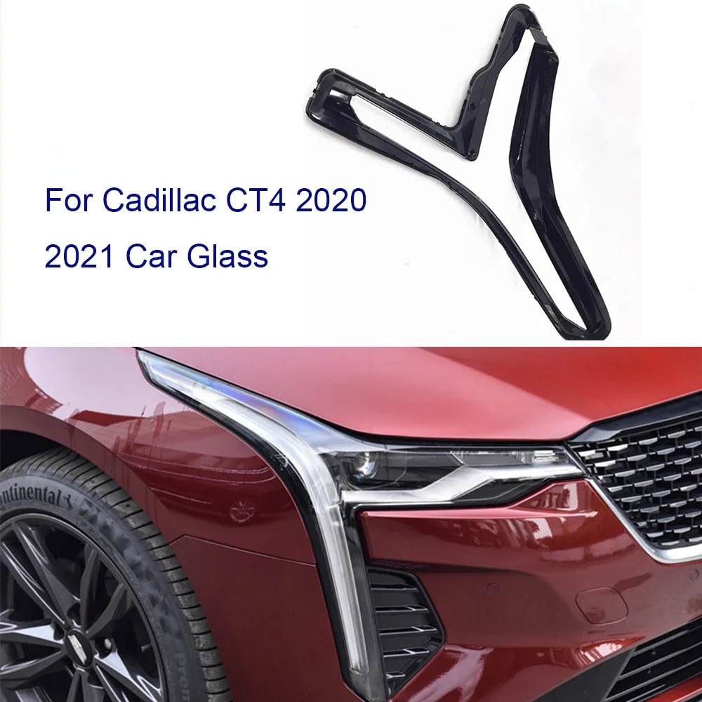 

HTTCY For Cadillac CT4 2020 2021 2022 Car Headlight Shell Headlamp Cover Replacement Lamp Shade Headlamp Lens Glass
