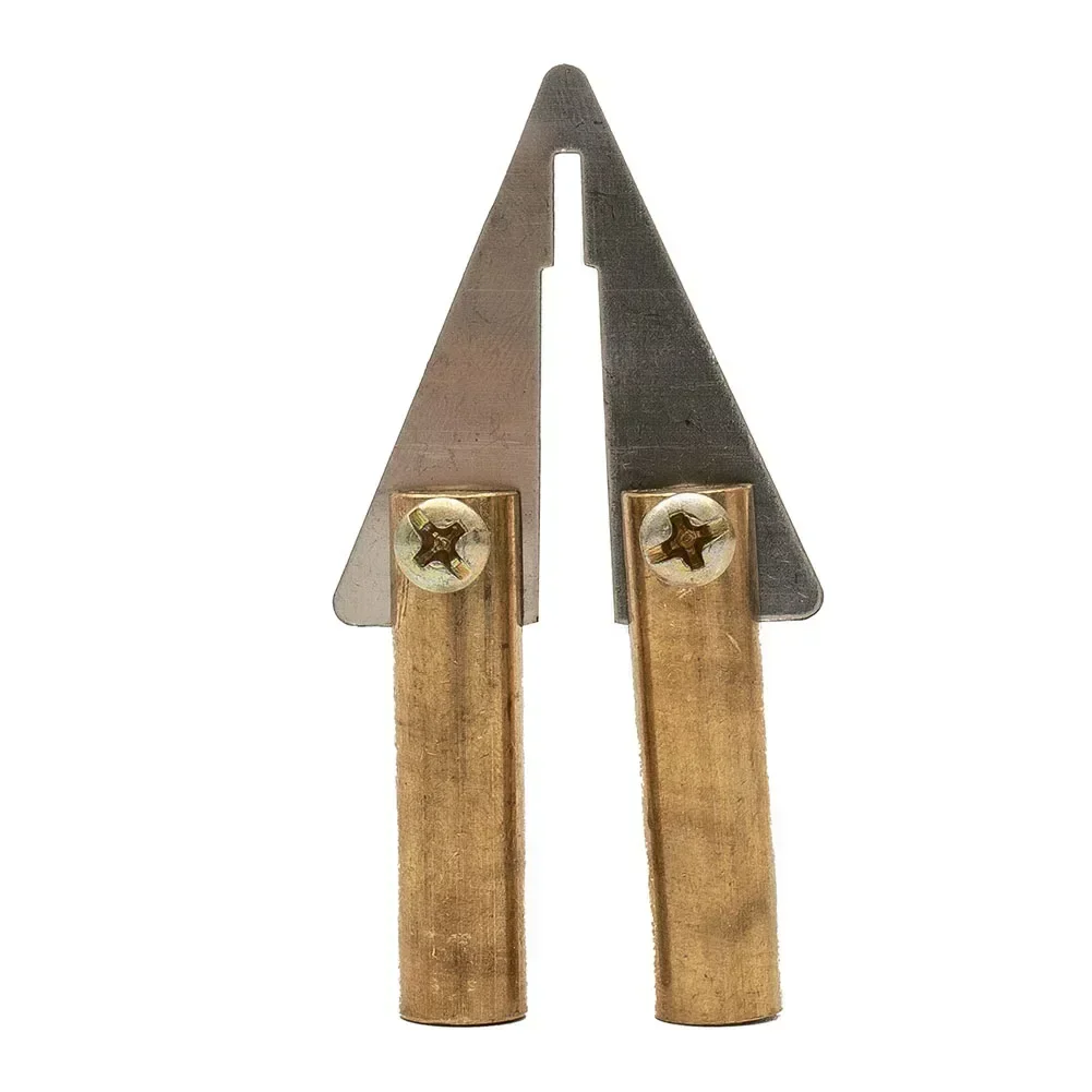 High Quality Useful Convenient Triangular Spatula For Fender Trim Welder Repair For Straight Side Cutter Gold Silver