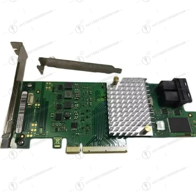 For INSPUR 9300-8I YZCA-00424 LSI SAS3008 12Gbps HBA IT Mode ZFS FreeNAS unRAID+2*SFF-8643 SATA Cable