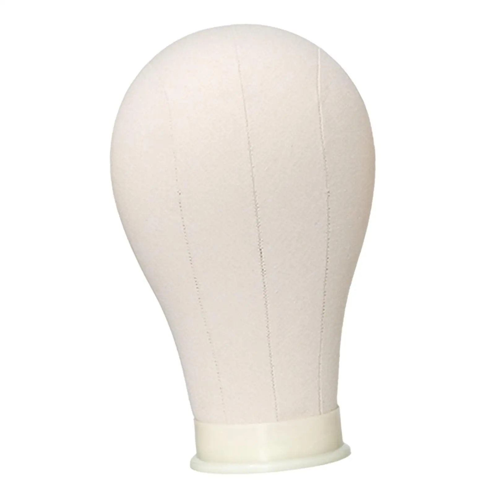 Canvas Mannequin Head, Manikin Wig Display Stand Canvas Block Head Professional with Mounting Holes for Making Wigs, Hats