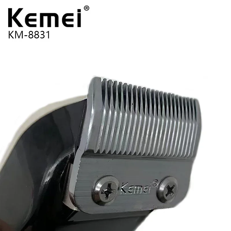 KEMEI-recortadora de KM-8831 para hombre, afeitadora multifuncional, barbearia, accesorios profesionales