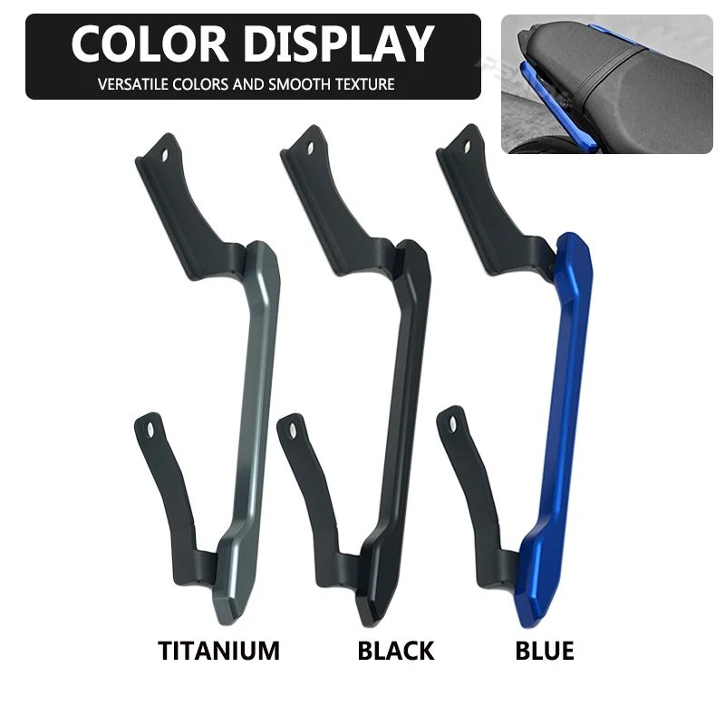 2023 Motorcycle Rear Grab Bars Rear Seat Pillion Passenger Grab Rail Handle Fit For YAMAHA MT09 MT-09 MT 09 FZ09 FZ-09 2021 2022