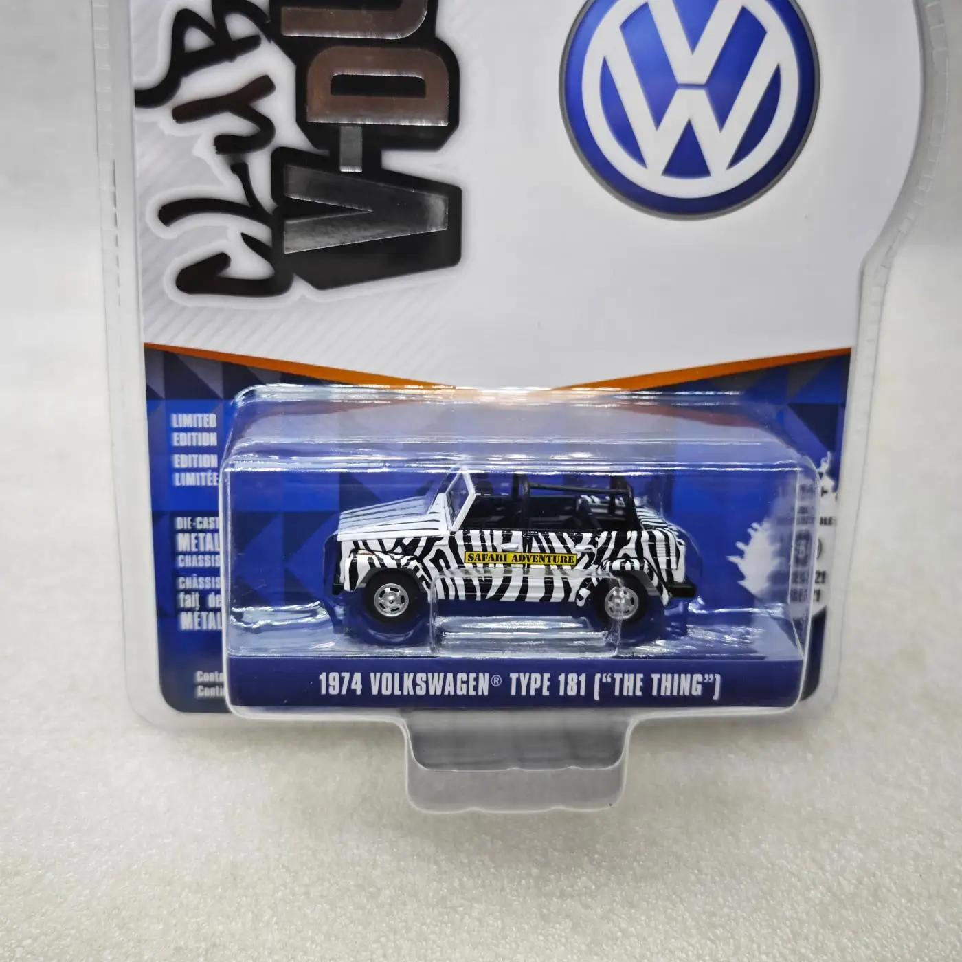 

Greenlight 1:64 V-Dub Series 21 - 1974 Popular Things - Safari Toy Car Model Simulation Sound Light Collection Kids Gift