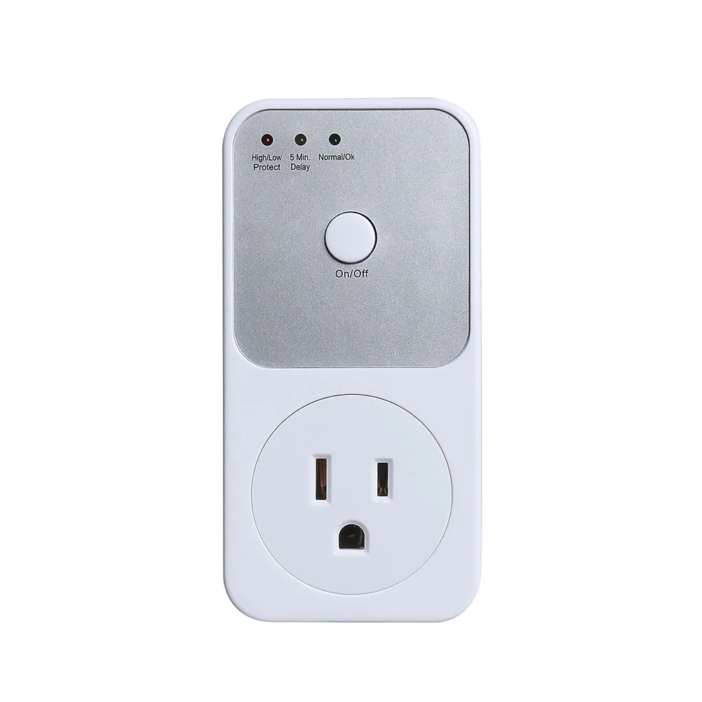 1Pc Automatic Refrigerator Voltage Protector Socket Switch Power Surge Protection US/UK/AU For Home Improvement Accessories