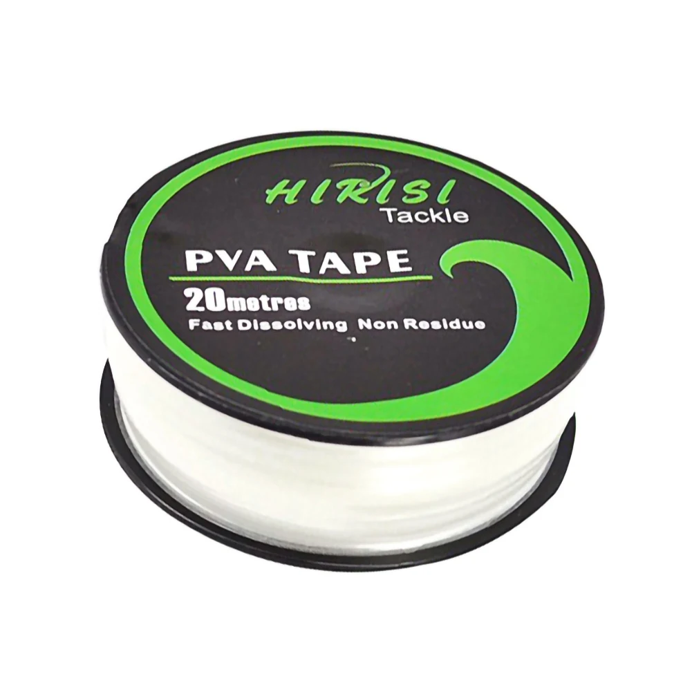 PVA Tape Fishing Tape Water Soluble Tape Fast Water-Soluble Clear String Film Water Dissolving Carp Fishing Feeder Tool