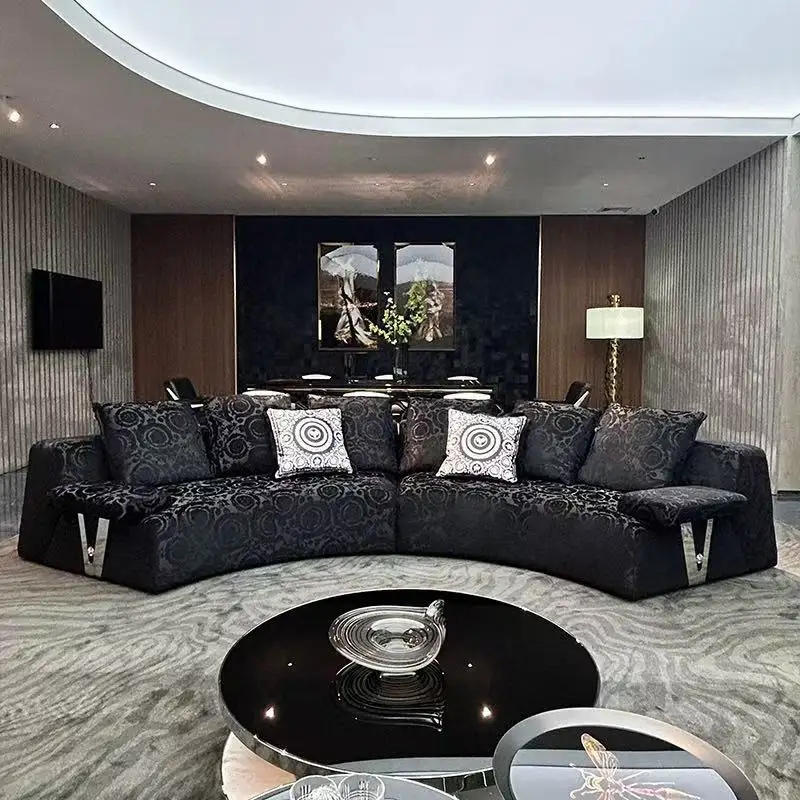 Modern light luxury model room luxury balcony sofa single hotel reception minimalist furniture beauty cross-border single chair