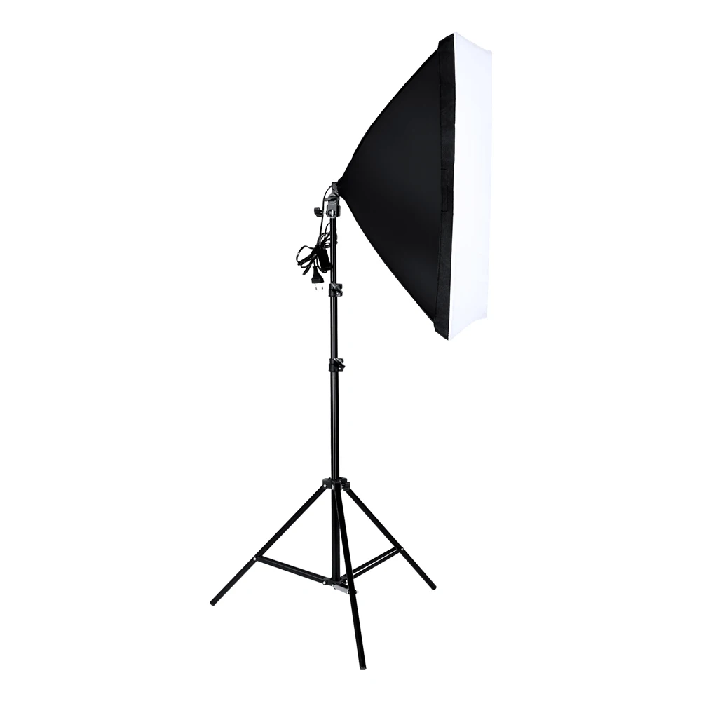 Комплекты освещения софтбокса для фотосъемки 50x70 см, профессиональная световая система с лампами для фотосъемки E27, оборудование для фотостудии