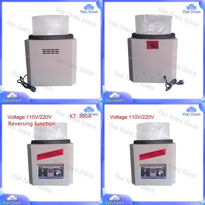 Reversing Magnetic Tumbler for KT-360A 110V 220V Jewelry Polishing Machine for Goldsmith Tools Jewelry Making Equipment