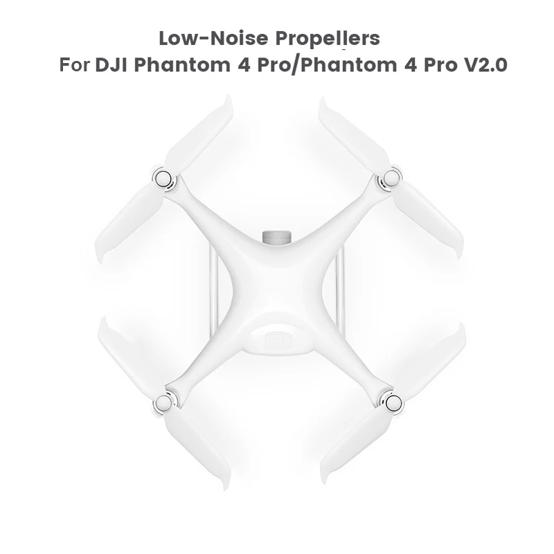 2 Pairs Low Noise Drone Propellers For Phantom 4 Series With Propeller Base for DJI Phantoom 4 Pro V2.0 Accessories