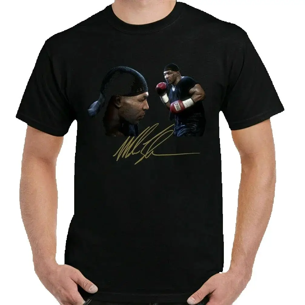 Hot Sale Boxing  Mike Tyson T-Shirt. Premium Cotton Short Sleeve O-Neck Mens T Shirt New S-3XL