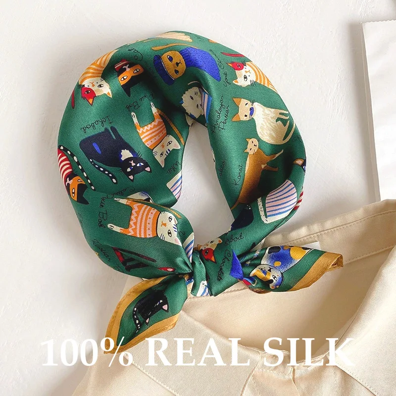 

Женские квадратные шарфы, 100% натуральный шелковый шарф, шаль шелковицы, хиджаб Bufanda Echarpe, повязка на голову, повязка на голову, пашмина, пончо, украшение