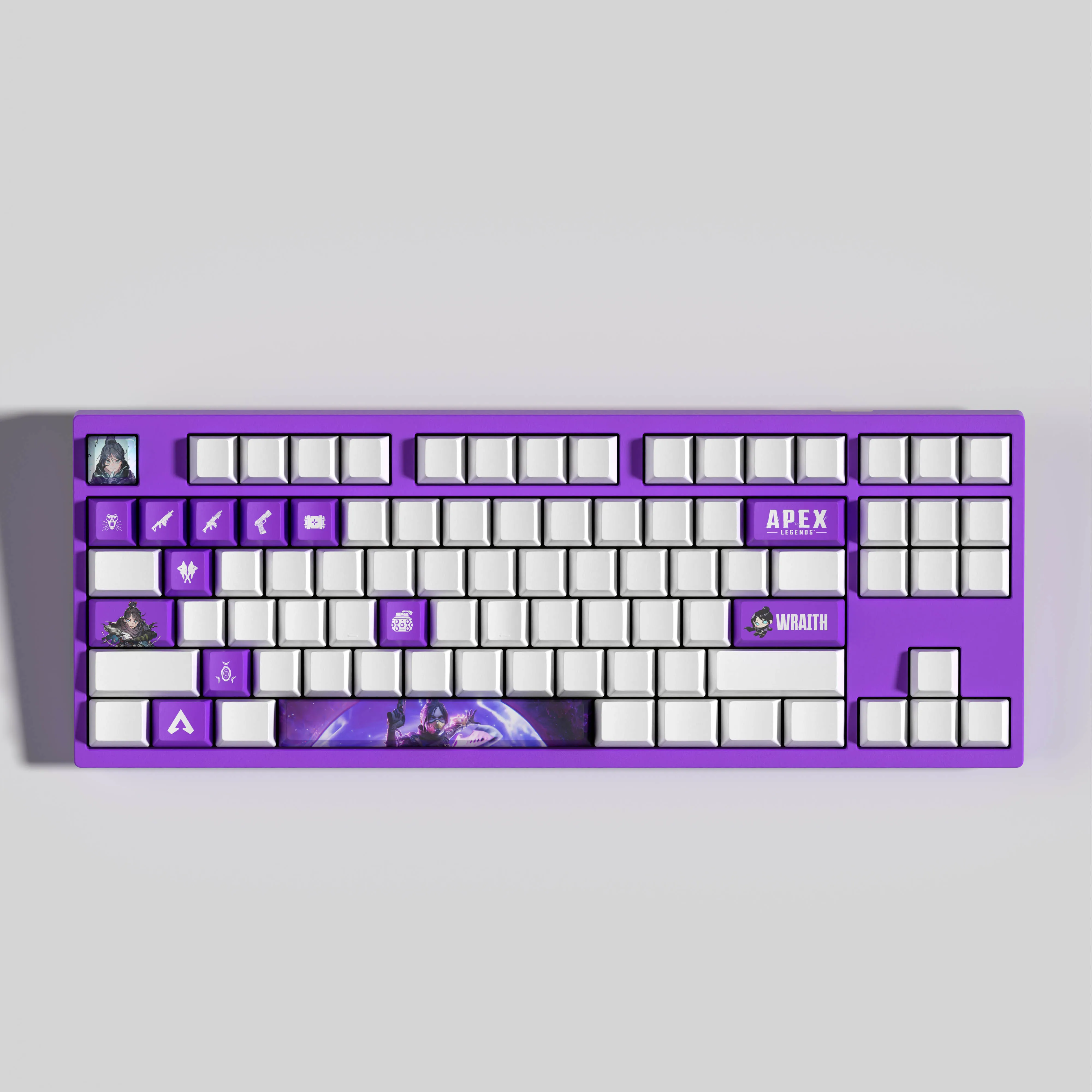 WRAITH KEYCAPS APEX keycaps 14KEYCAPS  OEM Profile Apex Legends Keycaps for mechanical keyboard