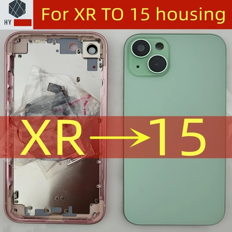 housing For XR Like 15 Housing XR Up To 15 Housing Back DIY Back Cover Housing Battery Middle Frame Replacement