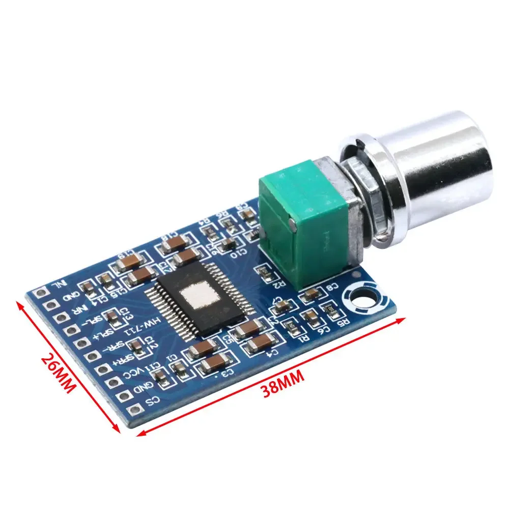 DC 12V-24V 2x50W Dual Channel Mini Digital D Class 50W+50W TPA3116D2 TPA3116 XH-M562 Power Amplifier Board