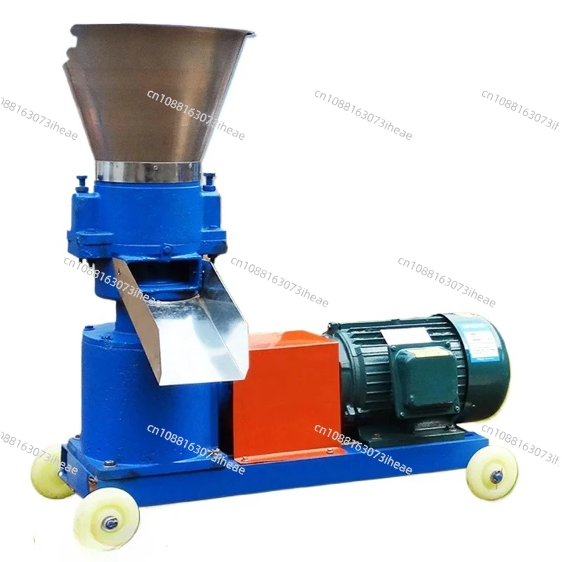 Professional pelletizer machine for animal feeds / peanut shell feed making machine price for poultry