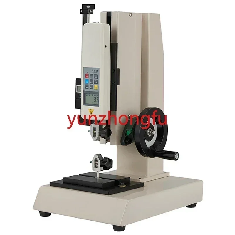 digital push-pull force gauge universal pressure testing machine test bench hand-cranked screw frame 500N