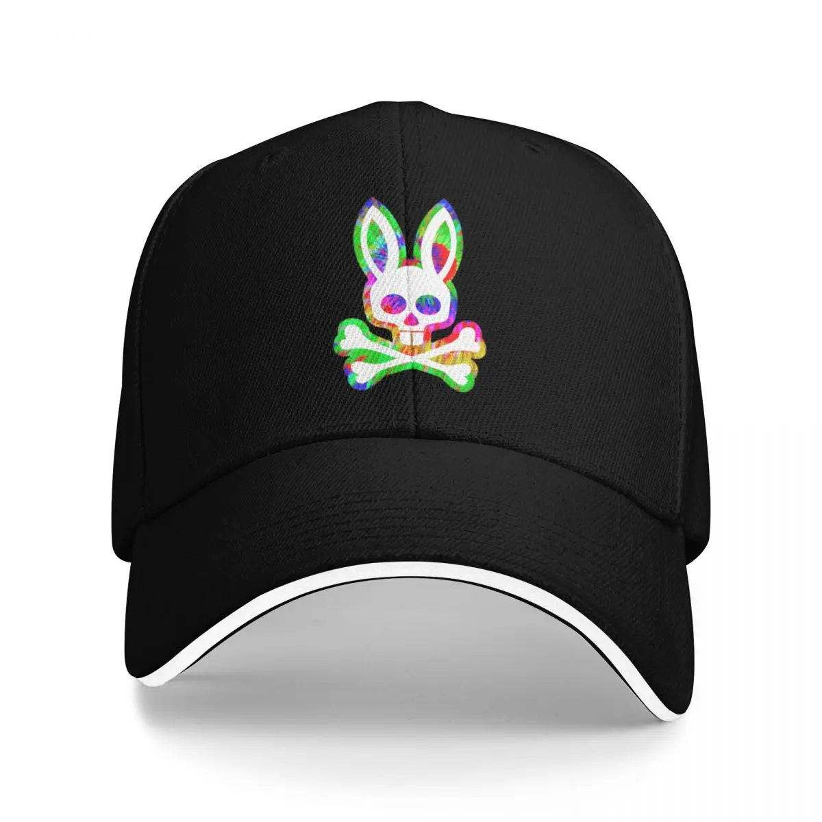 

Colorful Skeleton Rabbit Bunny Camping Baseball Caps For Womens High-end Female Beach Dad Hats Trucker Cap