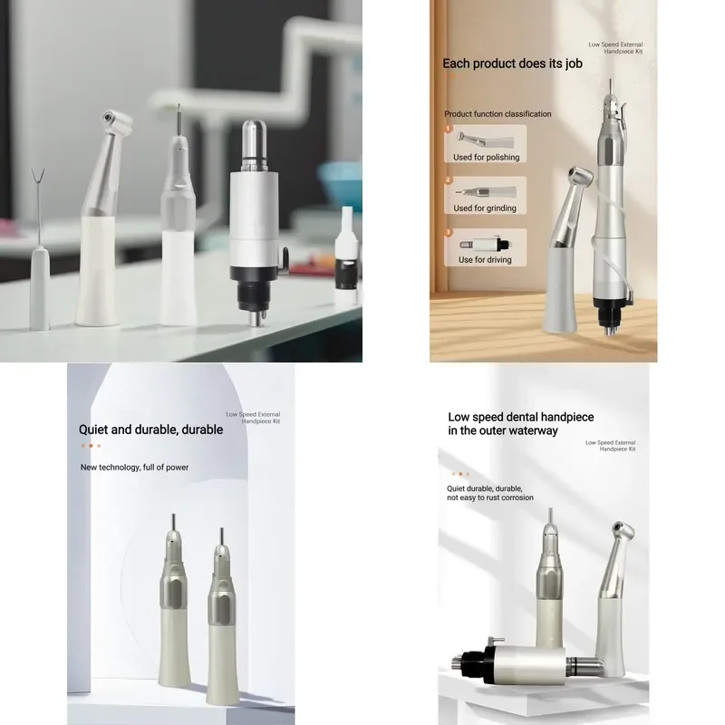 

Handpiece N-SK Type FX205 Low Speed External Water Spray 2/4holes air Motor/contra Angle/straight Head Students Kits