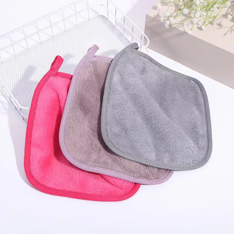 3/6pcs Makeup Remove Face Towels Reusable Makeup Remover Cloths Microfiber Cleansing Towel Makeup Washcloths for Face Skin Care