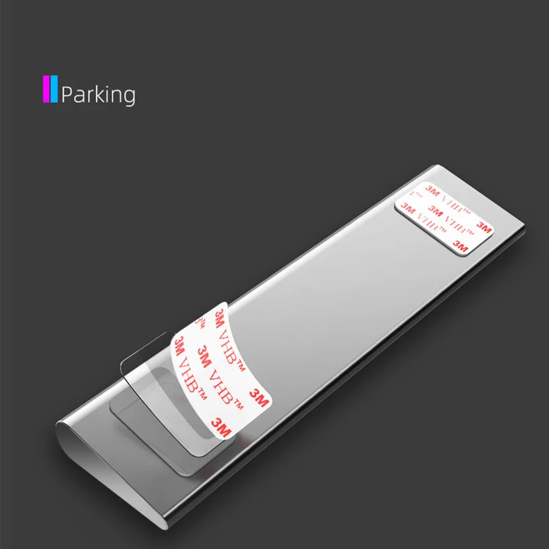 Car Temporary Parking Phone Number Plate Non-slip Fluorescent Contacts Number Notice Hidden Display Magnet Character Card Panel