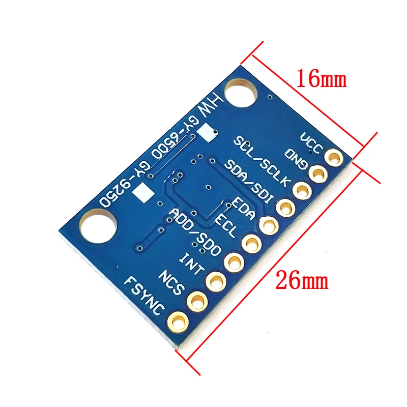 SPI/IIC GY-9250 MPU 9250 MPU-9250 9-Axis Attitude +Gyro+Accelerator+Magnetometer Sensor Module MPU9250