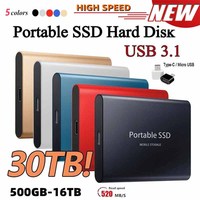 2024 New external Hard disk 1TB Solid-state SSD 2TB External hard drive High-Speed Mini Disk Hard Drive for Laptop/Mac Original