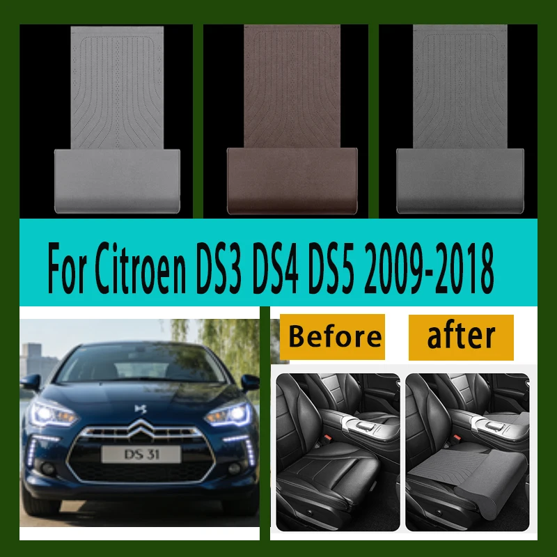 

For Citroen DS3 DS4 DS5 2009-2018 2010 2011 2012 2013 Car Seat Leg Support Extension Mat support pad Seat extension leg pad