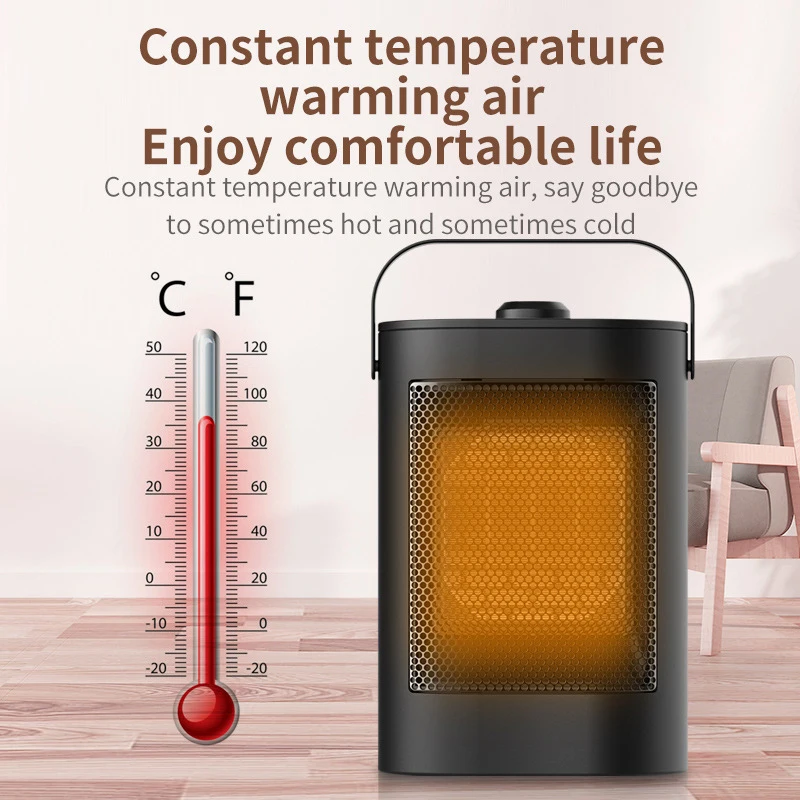 1500W Household Electric Heater Portable Desktop Heaters Household Fast Heat Radiator Mini PTC Silent Warmer Machine 220V