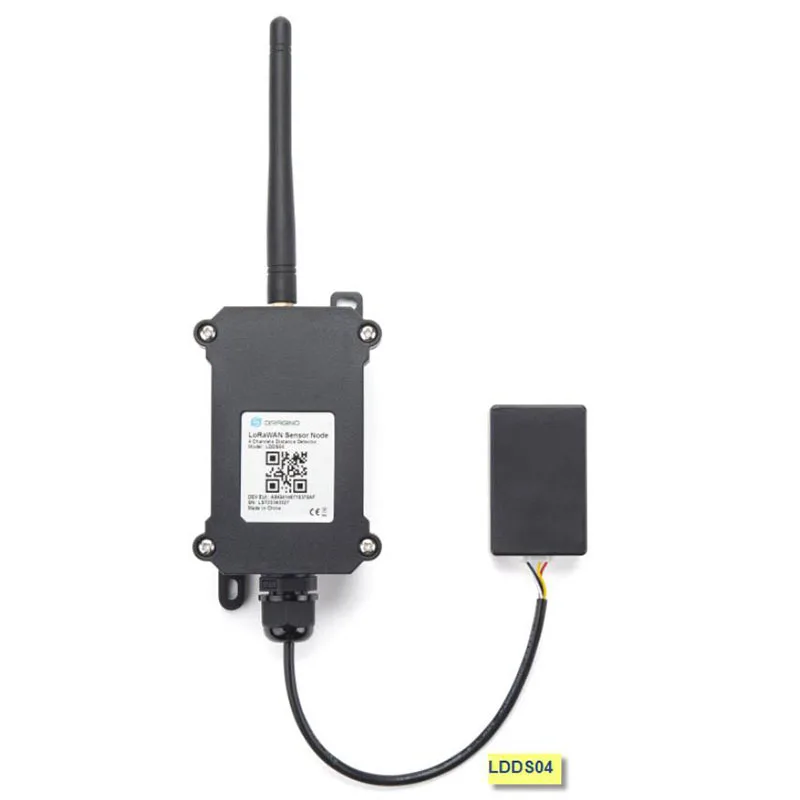 

Dragino LDDS04 LoRaWAN 4-Channels Distance Sensor for Internet of Things solution