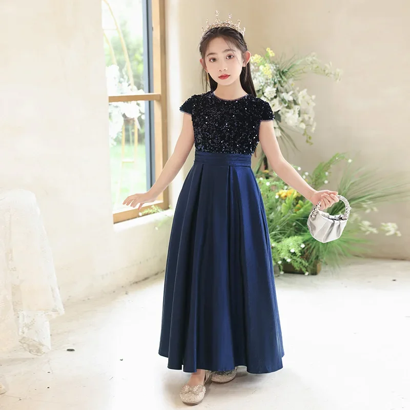 Elegant Dress for Girl Children's Party Dress Kid's Festa Junina Dresses for Girls From 12 to 14 Years Old Baby 8 Prom Luxury