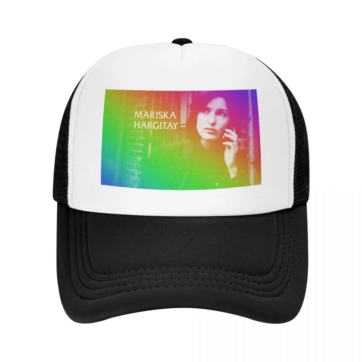 rainbow mariska title card Baseball Cap sun hat Dropshipping Golf Wear For Girls Men's