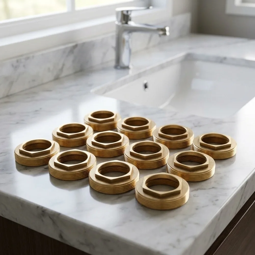 35mm Faucet Cartridge Retainer Nut for Replacement and Upgrade of Existing Tap Valve Covers Compatible with Common Faucet Brands