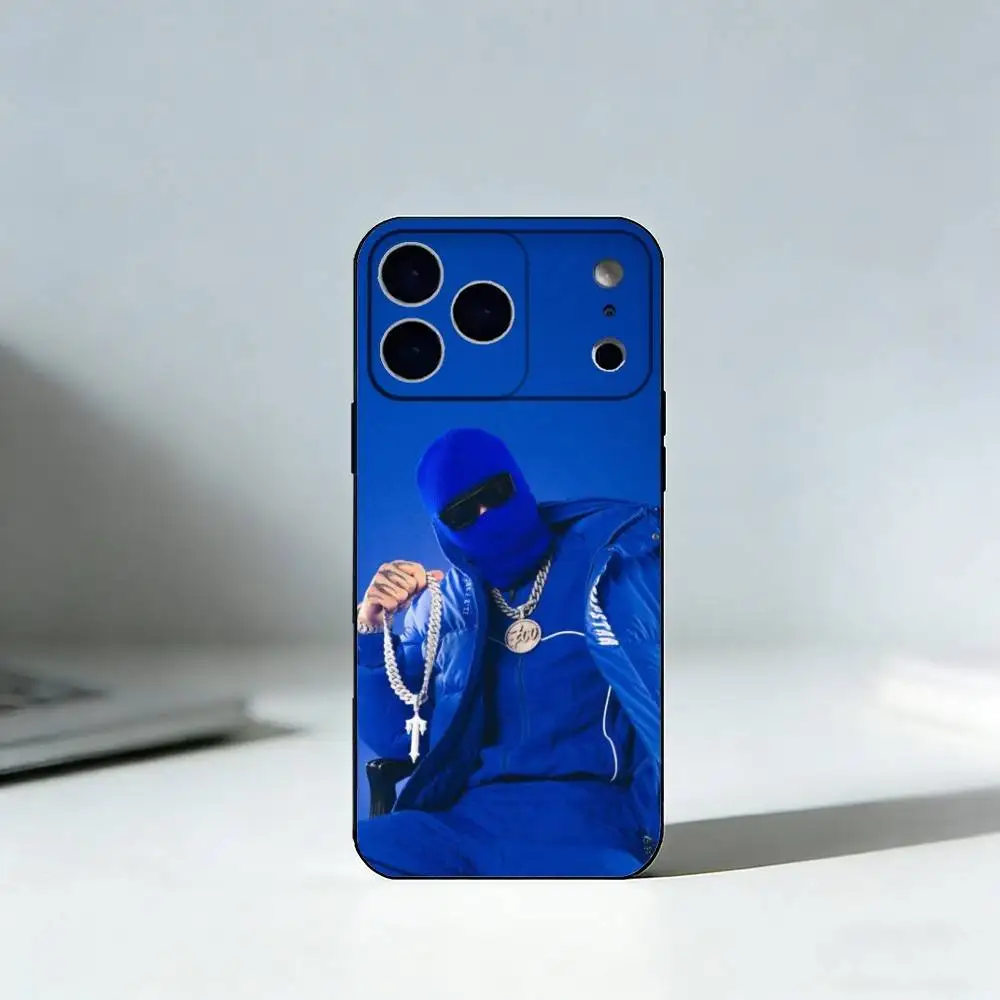 Чехол для телефона R-Rondodasosa R-Rapper для iPhone 17,16,15,14,13,12,11 Plus, Pro Max, мягкий силиконовый черный чехол