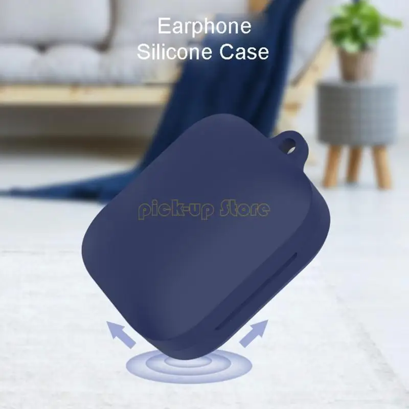 Q5WA для наушников защитный вариант, совместимый с Buds 2, крышка с крышкой, промокаемый корпус-корпус, мягкий рукав