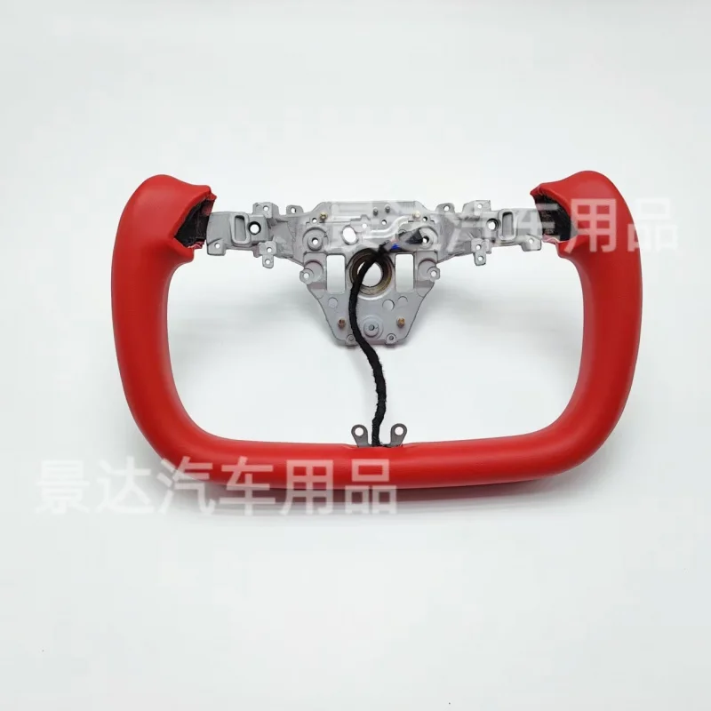 For Tesla the updated Y steering wheel modification YOKE carbon fiber disc  Model Y, with new heating and color opti