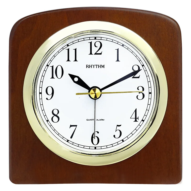 Classic Wooden Bedside Clock CRE205