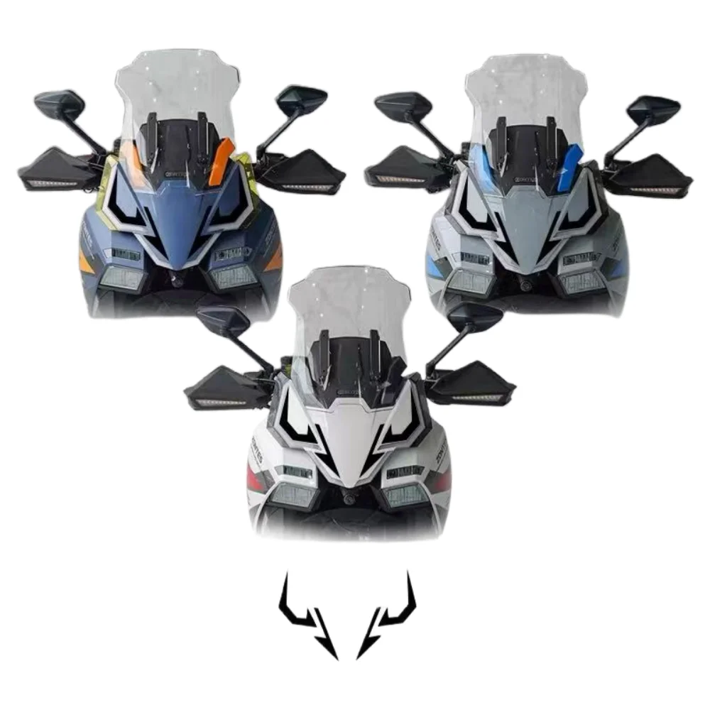 FOR ZONTES 703F Motorcycle Stickers Protection Front Fairing Compatible with