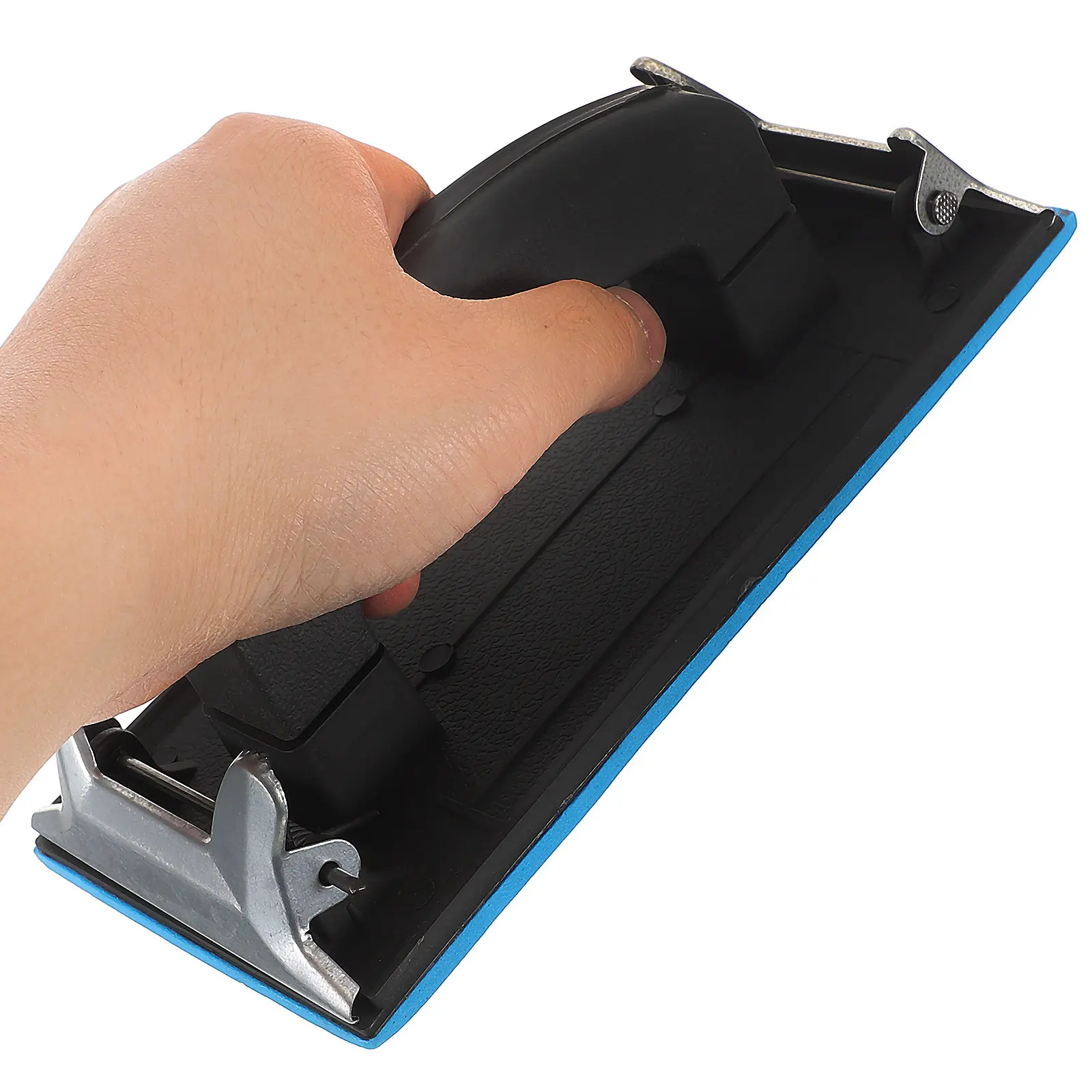 Heavy-Duty Sandpaper Holder Tool for DIY Woodworkers Metalworkers Fine Polishing Sanding Rack Drywall Hand Sander Holder Manual